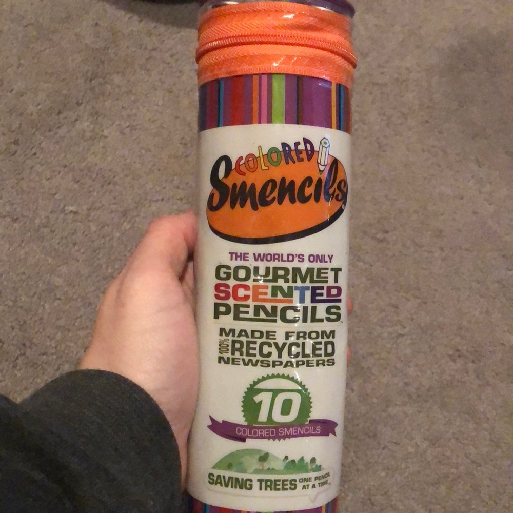 Colored Smencils -10 ct. gourmet scented